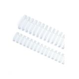 Wire-o Garra Duplo Anel 1" Para 200 Fls A4 2x1 Branco 50 Und