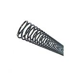 Espirais Para Encadernação Preto 25mm 160 Folhas 45un