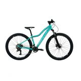 Bicicleta Aro 29 Feminina Absolute Hera 2x9 Freios Hidráulicos Garfo Com Trava Alumínio - Verde Tam.15