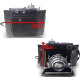 Cofre Camera Fotografica Vintage Retro De Ferro (cj-020)