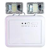 Luminaria De Emergencia 2 Farois Lampada Led Recarregavel