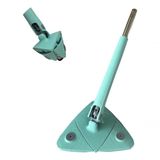 Rodo Mop Triangular Giratório Com 2 Refis Limpeza Completa