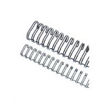 Wire-o Garra Duplo Anel 1" Para 200 Fls Carta 2x1 Preto 50 Und