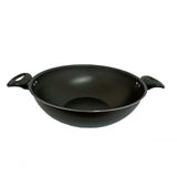 Panela Frigideira Wok Antiaderente Grande 30cm Preta Over