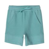Bermuda Infantil Menino Comfort Em Moletom Verde - Hering