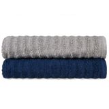 Kit 2 Toalhas Banhão Gigante Super Absorção Macia - Ocean - Kit 2