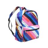 Mochila Escolar Juvenil Colegial Fundamental Médio Bolso Frontal Colorida Básica Com Alça Menina
