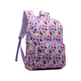 Mochila Escolar Juvenil Colegial Fundamental Médio Faculdade Bolso Frontal Estampada Menina Kawaii