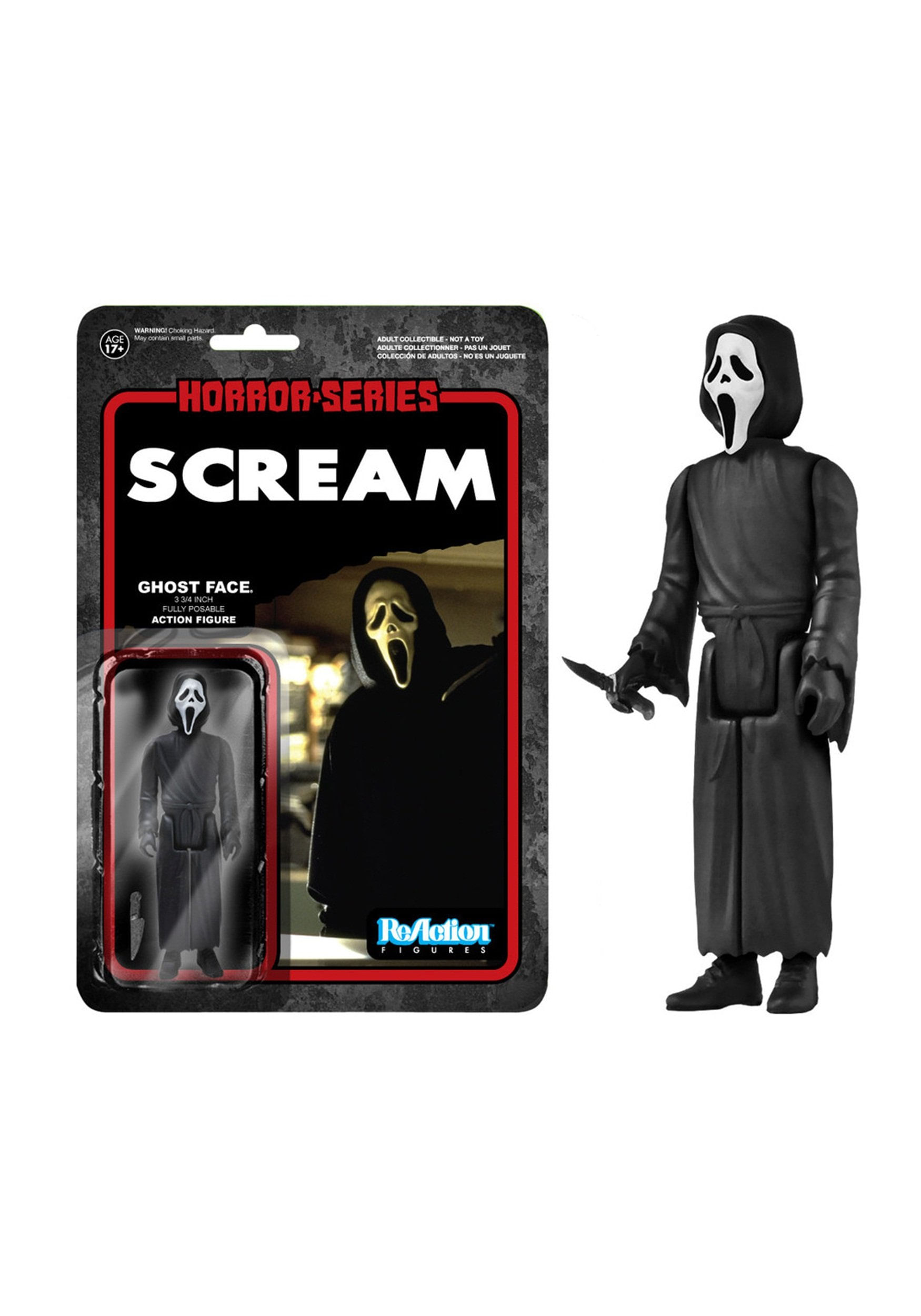 Boneco De Ação Funko Horror Classics Ghostface Scream 9cm