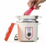 Aquecedor Cera Matic Junior Megabell Com Refil 400g Vermelho