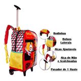 Mochila Minions Rodinhas Meu Malvado Favorito Escolar Film G