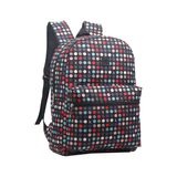 Mochila Escolar Juvenil Colegial Fundamental Médio Preta Menina Feminina Passeio Colorida Resistente