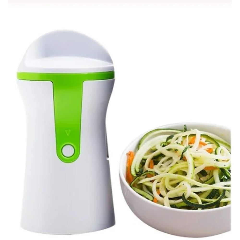 Fatiador Espiralizador Vegetal Portátil Verde