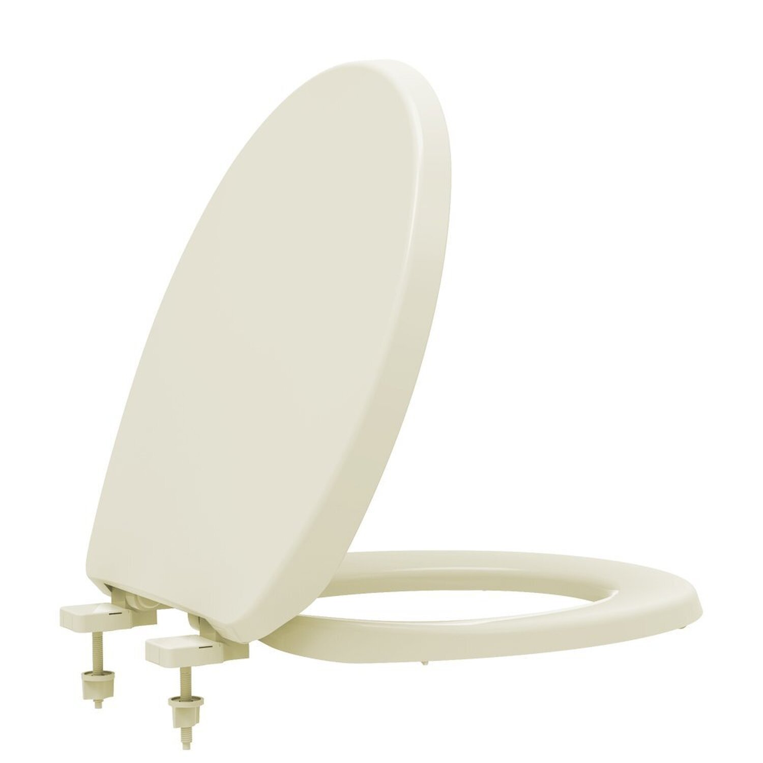 Assento Universal Solution Polipropileno Soft Close Tupan Creme