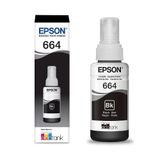 Refil Garrafa De Tinta Preto T664 664 Original Epson L220 L1300 L395 L396 L355