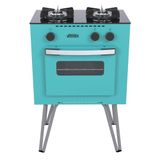 Fogão Portátil Venax Mini Cook 2 Bocas A Gás Verde