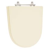 Assento Sanitario Poliester Century Creme Para Vaso Deca