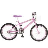 Bicicleta Colli Jully Aro 20 36 Raias Azul Champanhe/rosa
