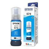 Tinta Epson T574120al T574120 T574 574 Ciano Original L8050 L18050 L 8050 L 18050 70ml