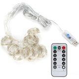 Cortina De Led Decoração Com Controle Natal