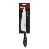 Faca Tramontina Para Carne 8" Em Aço Inox E Cabo Castanho Polywood