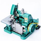 Máquina De Costura Semi Industrial Overlock Verde 110v