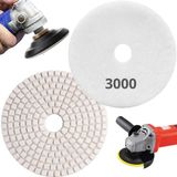 1 X Lixa Discos Grão 4 Pol.100mm Diamantada Liso Polir