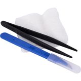 10un Kit Retirada De Pontos Metal Estéril Desc. Kolplast