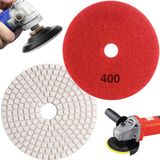 1 X Lixa Discos Grão 4 Pol.100mm Diamantada Liso Polir