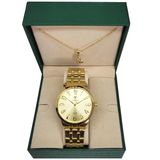 Relógio Feminino Tuguir Analógico Tg35101 -tg225 Dourado