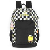 Mochila De Costas Escolar Juvenil Bob Esponja Chaveiro