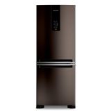 Refrigerador Brastemp Frost Free Inverse A+++ 447 Litros Black Inox com Smart Flow e Fresh Box - BRE57