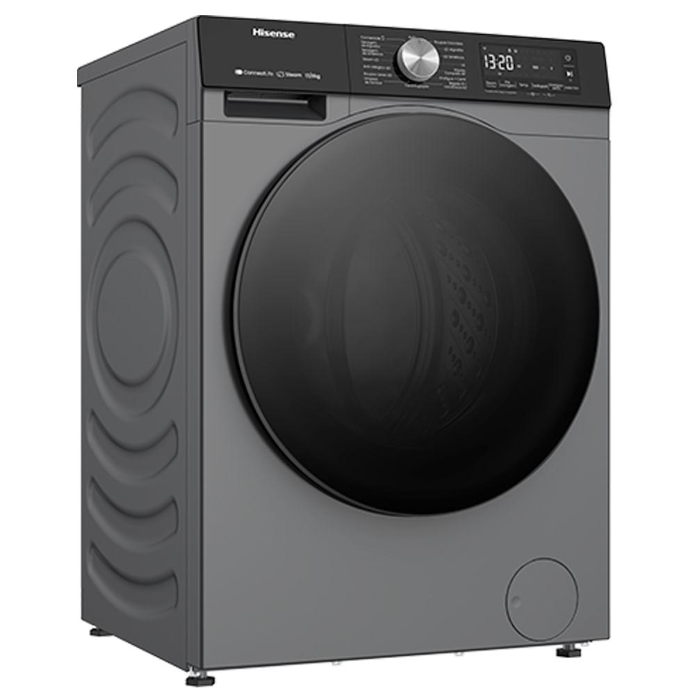 Lavadora de Roupa Lava e Seca 11 Kg Frontal Titanium Steam Hisense – 110v – Wd3s11