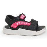 Sandália Infantil Papete Macia Confort - Botinho - Preto/pink
