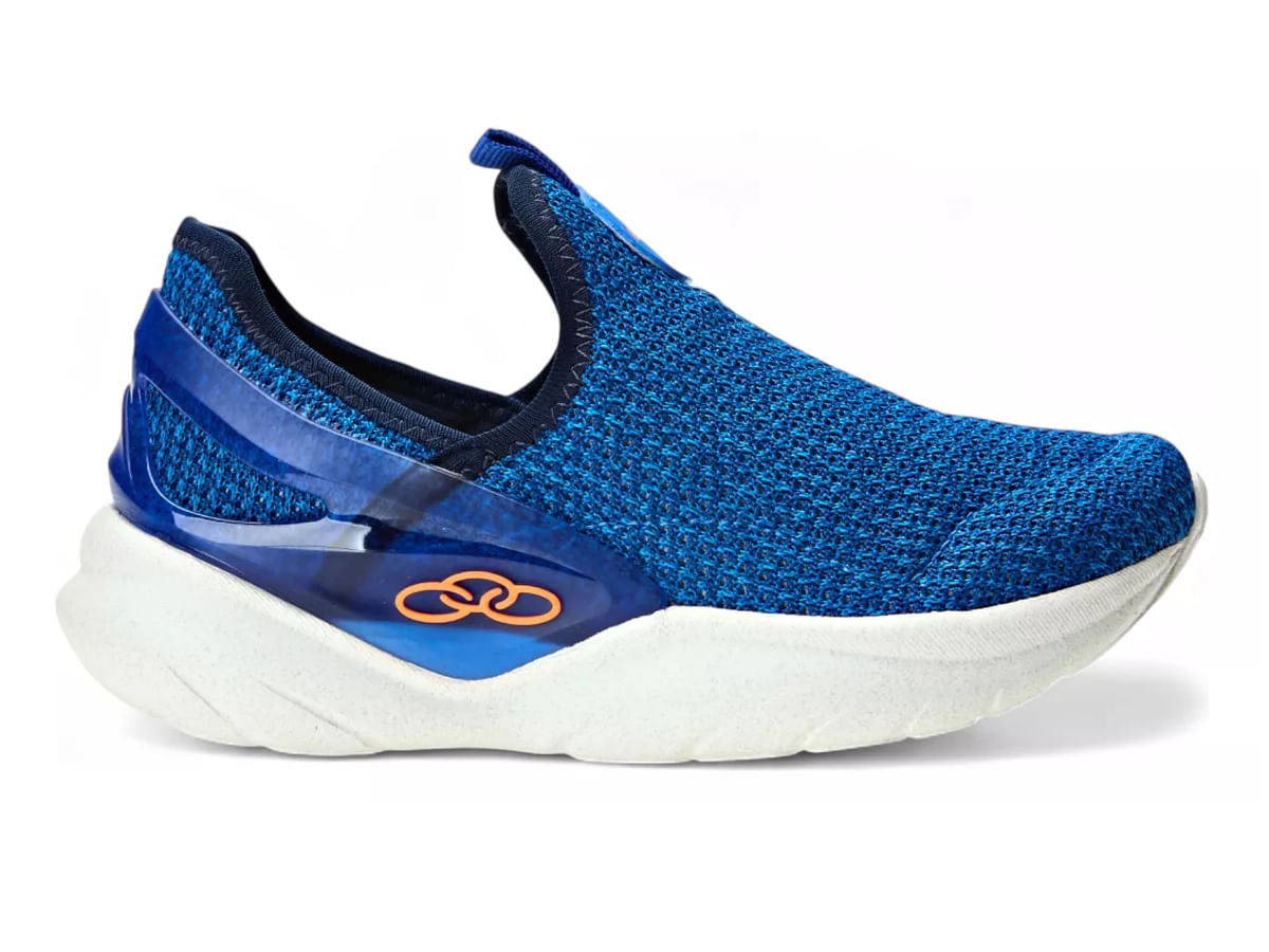 Tênis Casual Infantil Iconic Slip On - Olympikus - Azul