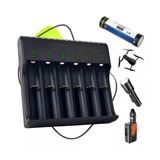 Carregador Inteligente Bateria 18650 14500 16340 3,7v/4,2v