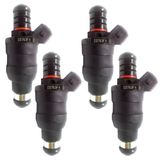 Kit 04 Bicos Injetores Bmw E39 E46 E60 E61