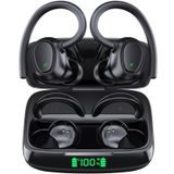 Fones De Ouvido Sem Fio Korskr Bluetooth 5.3 42hrs Playtime Black