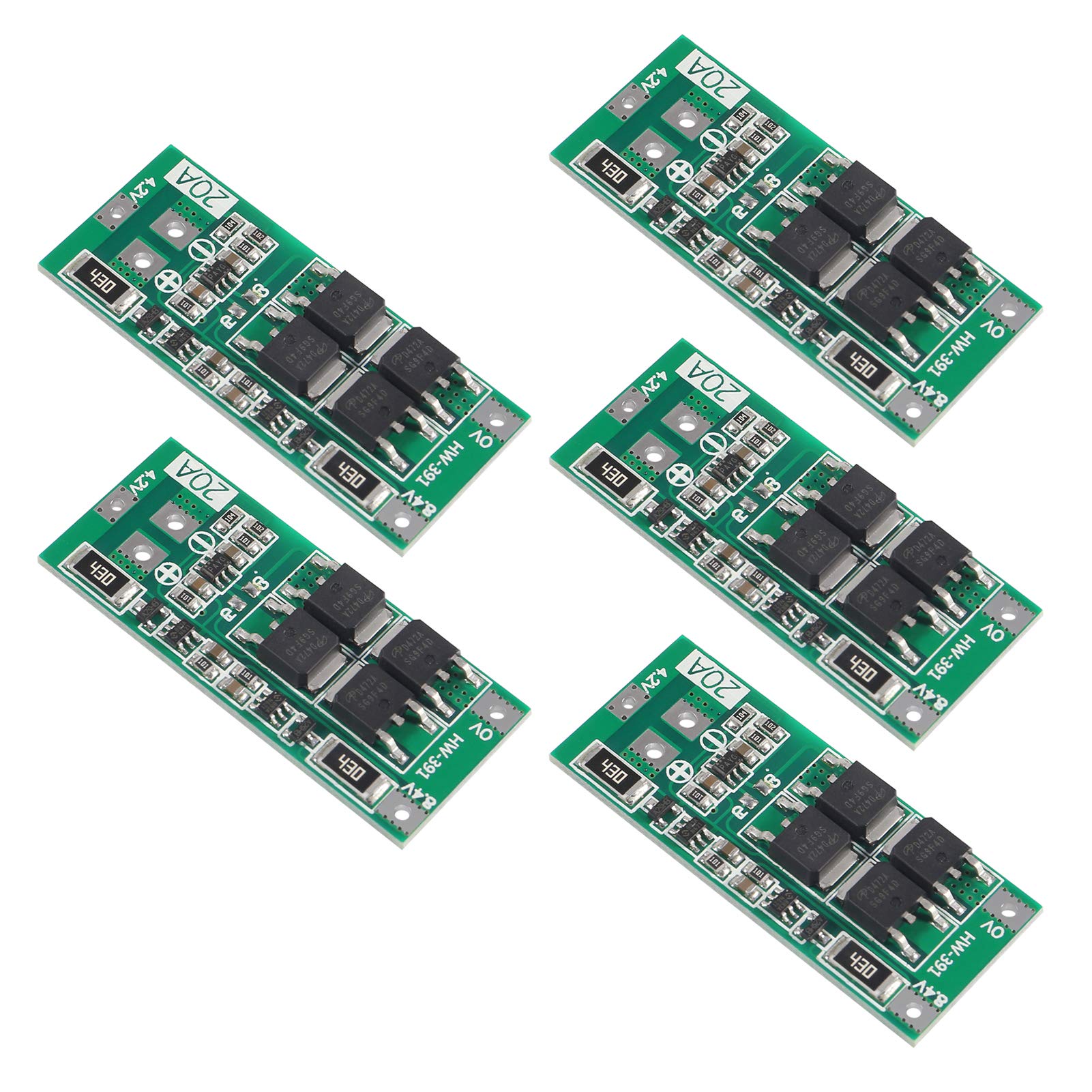 Carregador De Bateria Pcb Bms Board 2s 20a 7,4 V 8,4 V 18650 Li-ion