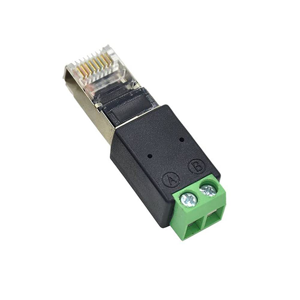 Conversor Rj45 Para Rs485 Adaptador De Terminal Taidacent De 5 Unidades ...