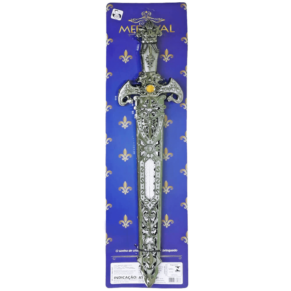 Espada Medieval Com Bainha Pica Pau