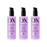 Acidificante Capilar Ox 200ml Glicolico - Kit Com 3un
