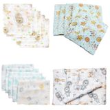 Fraldas De Pano Kit Com 10 Unidades 60x60cm Neutro