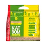 Areia Higiênica Katbom Granulado Para Gatos Capim Limão 6kg