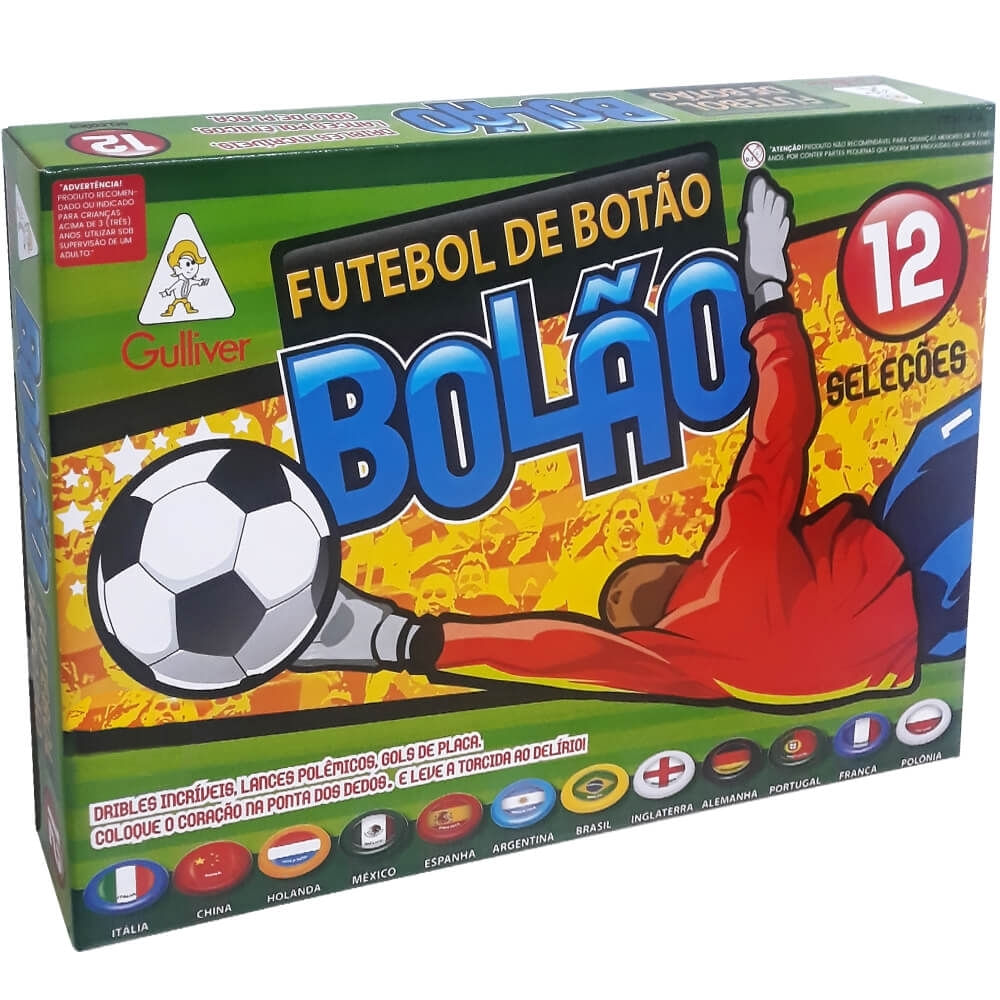 Futebol De Botao Bolao Com 12 Times Gulliver