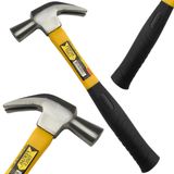 Martelo De Aço Unha Carpinteiro 23mm Cabo Plástico