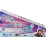 Patinete Frozen 3 Rodas Com Cestinha E Led 30kg Bbr