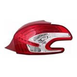 Lanterna Traseira Peugeot 208 2013/2016 Rubi Lado Direito
