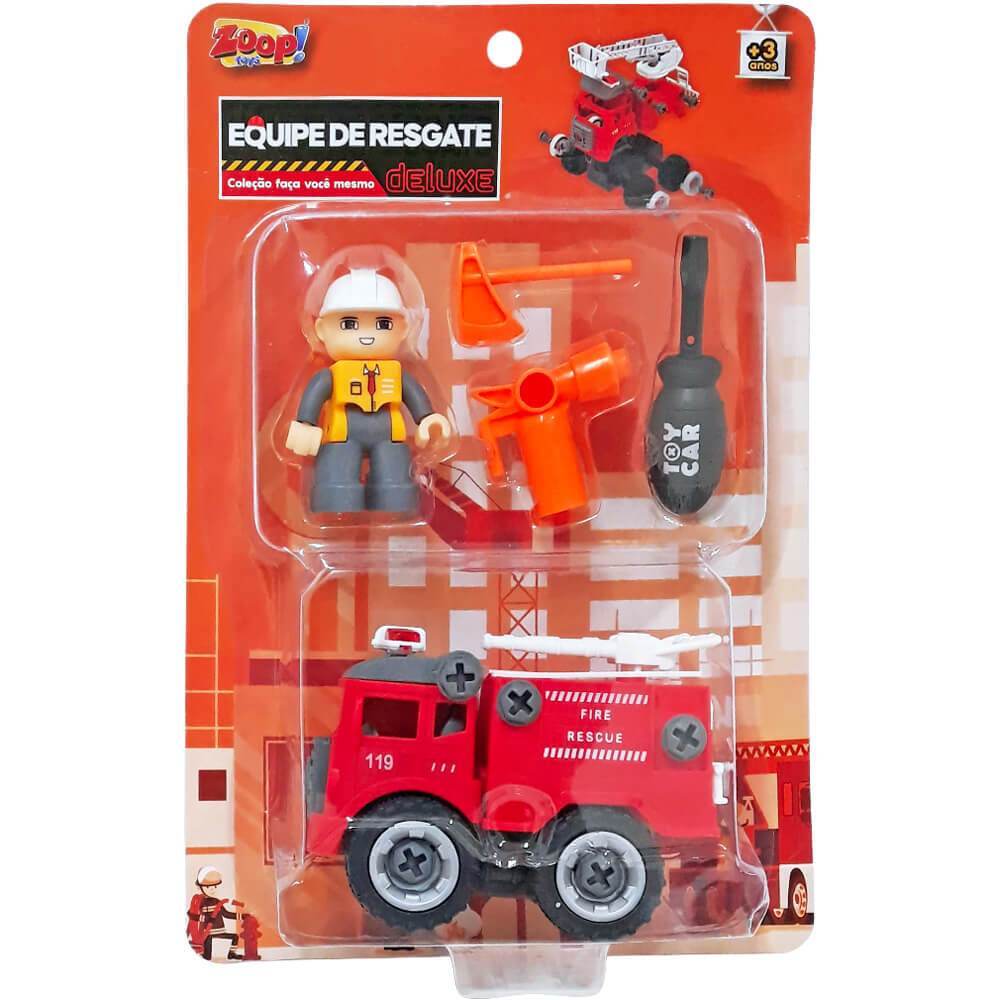 Caminhao De Bombeiro Desmontavel Zoop