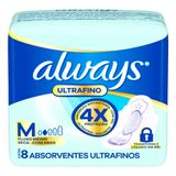 Absorvente Always Ultrafino 8 Unidades